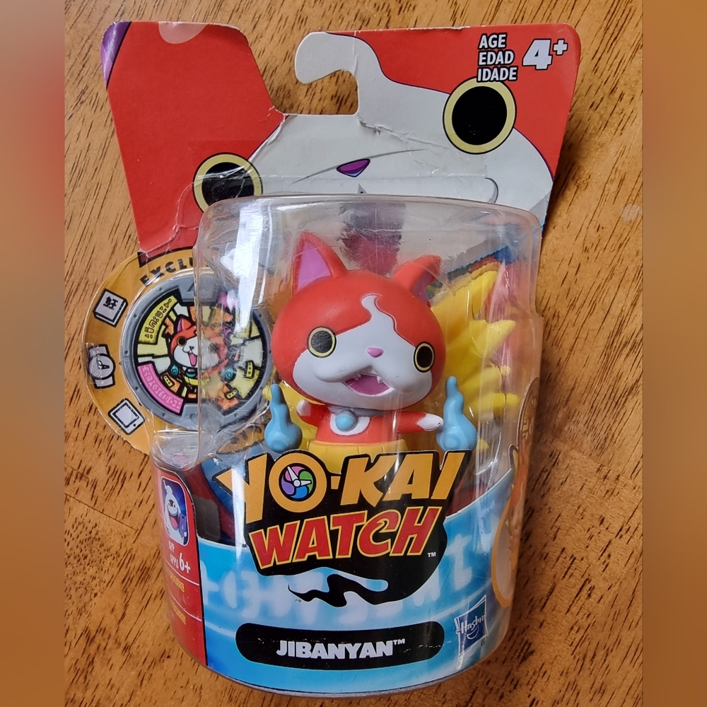 🆕️ YO-KAI WATCH ~ Jibanyan ~ With Medal New in Package